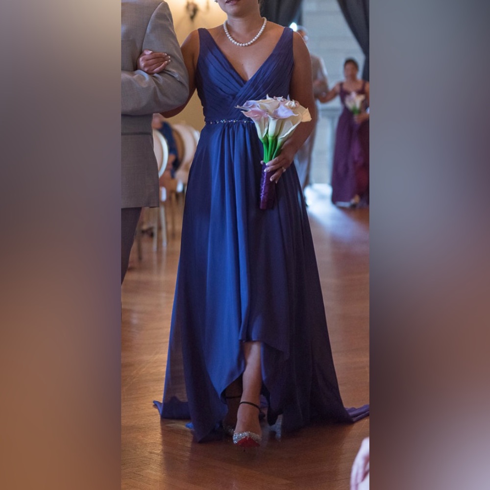 Purple Bridesmaid Dress size 4 from JJ House